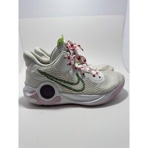 Nike Men’s KD Size 10 Trey 5 IX DJ6921-100 White Purple Lime Basketball Shoes